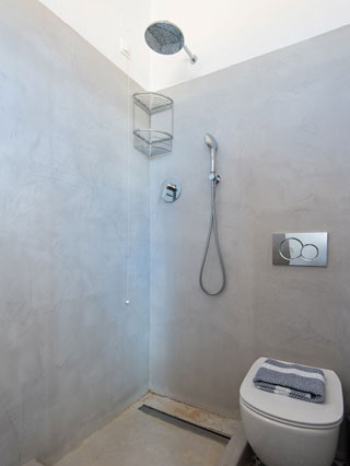 Modernes Einzelzimmer Badezimmer