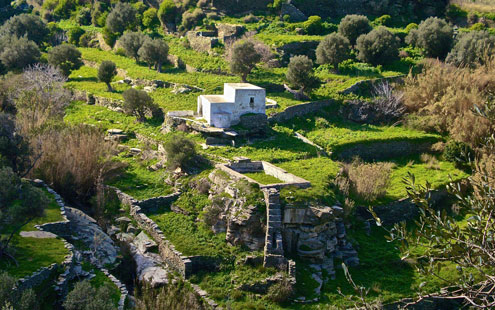 Routen in Sifnos